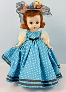 Muñeca Madame Alexander 8" 1955 "Little Edwardian" #415 Pelirroja 1953-55 De colección SLW - Imagen 1 de 24