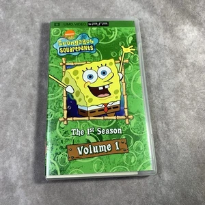 SpongeBob SquarePants Season 1 Volume 1 UMD Sony PSP - Picture 1 of 3