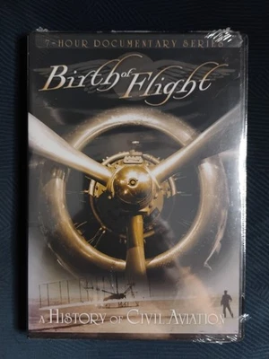 BIRTH OF FLIGHT: A HISTORY OF CIVIL AVIATION -DVD 3 Disc Series - Sealed! - Imagem 1 de 4