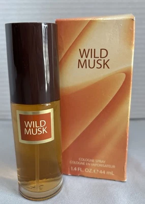 WILD MUSK por COTY para mujer 1,4 oz 44 ml spray de colonia NUEVO COMO EN LA FOTO Foto 1 de 3