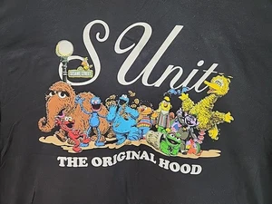 Sesame Street "S-Unit The Original Hood" T- Shirt 3XL NEW Vintage Cotton mACN-21 - Picture 1 of 4