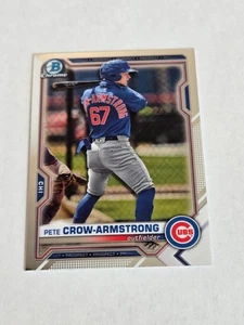 2021 Bowman Chrome Pete Crow-Armstrong #BDC-12 - Bild 1 von 2