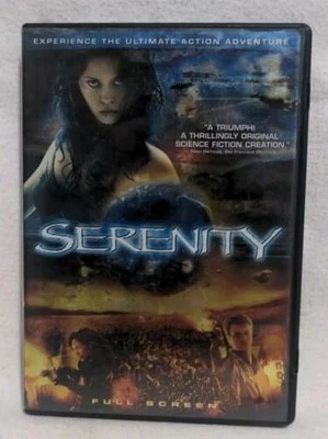 Serenity (DVD, 2005, Full Frame) - Good Condition! Sci-Fi Cult Classic! - Image 1 of 3