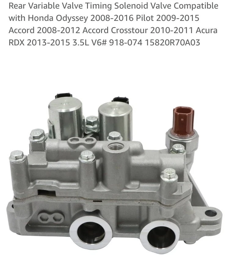 Engine Variable Valve Timing (VVT) Solenoid-Solenoid Holstein 2VTS0135 - Image 1 of 1