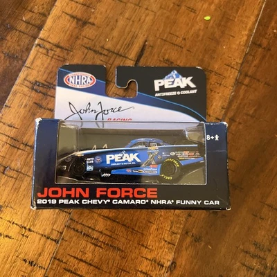 Chevrolet Camaro 2019 NHRA John Force Peak coche divertido 1:64 Foto 1 de 3