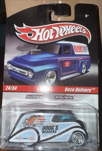 Delivery Series Hot Wheels #24/34 Deco Delivery Doug's Headers Black - Picture 1 of 2