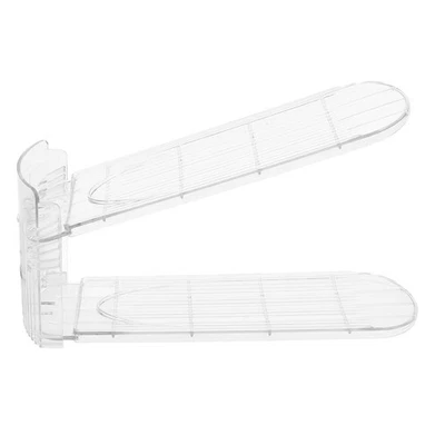  2 Pcs Contenitore Scarpe Organizer Porta Scarping Shoving Smey Portascarpe - Immagine 1 di 4