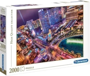 NEW Clementoni Jigsaw Puzzle 2000 Pieces High Quality Las Vegas - Picture 1 of 2