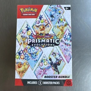 Pokémon TCG - Prismatic Evolutions - Booster Bundle - Factory Sealed - Ships Now - Picture 1 of 6