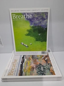 5 x Breathe Magazines Issues 11, 12, 13, 14 & 15 Wellbeing, Mindfulness & More. - Picture 1 of 24