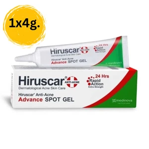 Hiruscar Anti-Acne Gel 4 g | Fast Action for Pimples, Redness & Marks - Picture 1 of 3