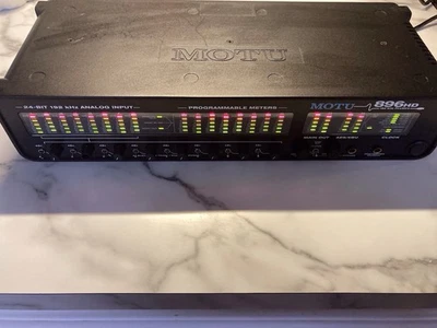MOTU 896HD 8-Channel FireWire Audio Interface 24 Bit 192 kHz - Good Condition - Image 1 of 4