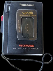 Panasonic Portable Mini Cassette Recorder Player RQ-L319 VAS - Tested & Works! - Picture 1 of 4