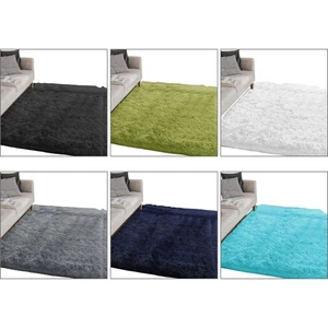 Rectangles Fluffys Floor Mats Girl Soft Plushes Solid Color Chair Sofa Cover - Picture 1 of 14