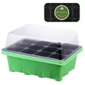 Nursery Pots Tray Plant Growing Trays Greenhouse Grow Trays Grower Pot - Picture 1 of 11