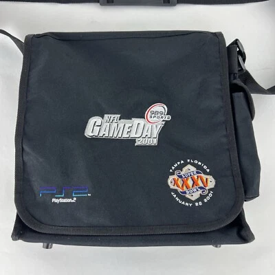 Sony PlayStation 2 PS2 Bolso Mensajero NFL GameDay Super Bowl De Colección Y2K 2001 Foto 1 de 4