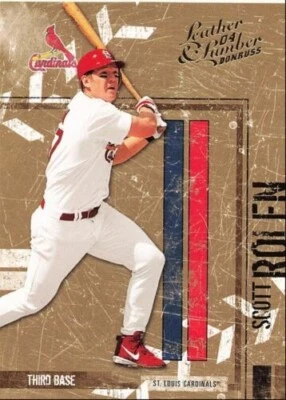 2004 Donruss Leather & Lumber Scott Rolen St. Louis Cardinals #137 - Image 1 of 2