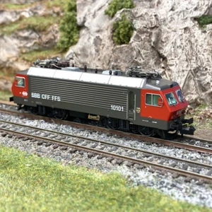 Locomotive électrique Re 4/4 IV, 10101, SBB, Ep IV - HOBBYTRAIN H28403 - N 1/160 - Imagen 1 de 6