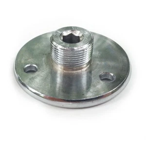 Podium or Desk Flange Mic Mount Male 5/8 Chrome - Picture 1 of 1