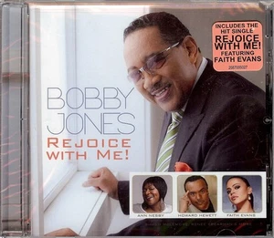 BOBBY JONES Rejoice With Me! NEW FACTORY SEALED Gospel CD - Picture 1 of 2