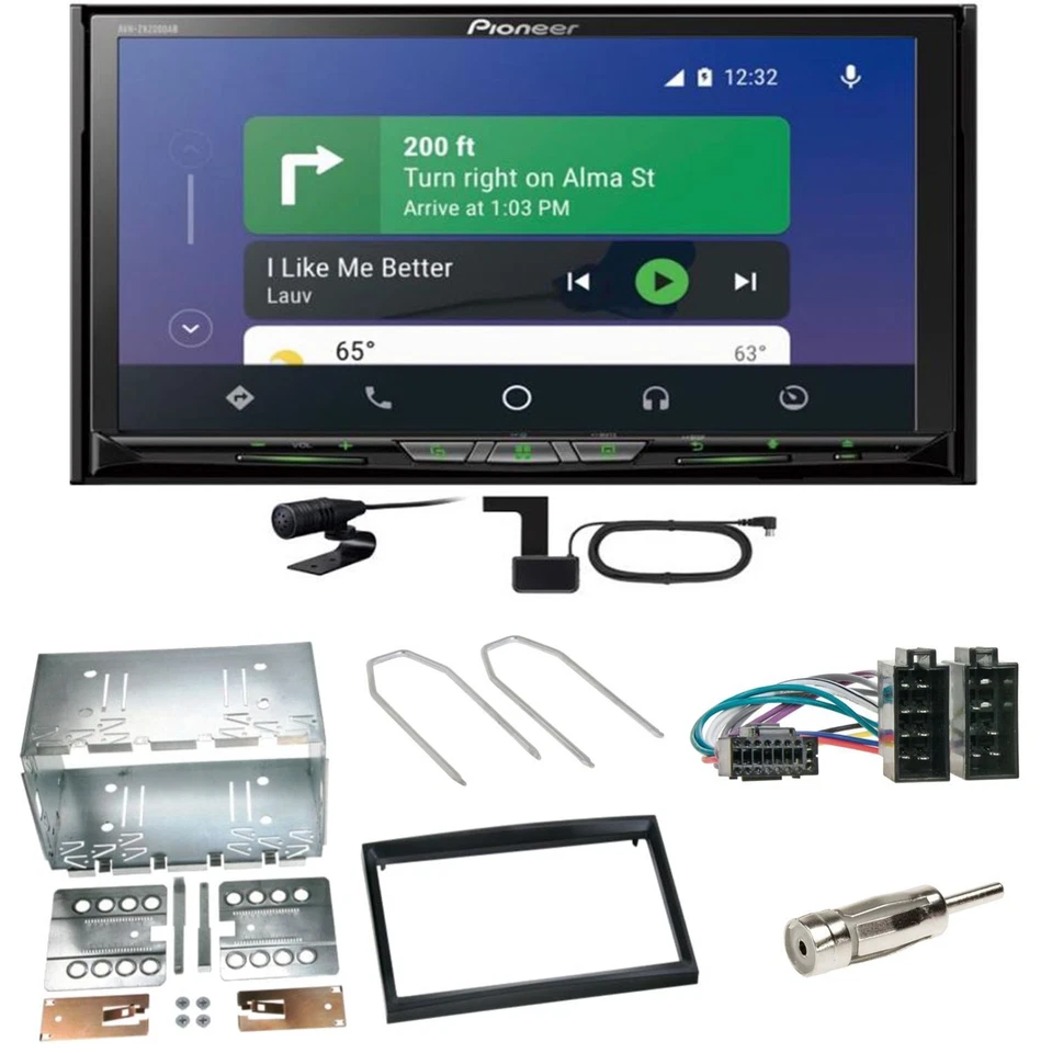 Pioneer AVH-Z9200DAB Android Auto Carplay Einbauset für Peugeot 307 Citroen C2 C - Bild 1 von 1