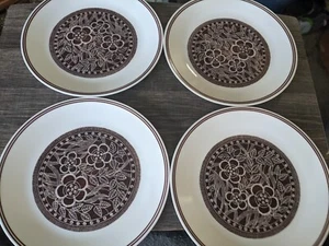 PLATO DE CENA CORELLE BATIK 10,25" x 4 seminuevo envío gratuito a estados unidos ¡leer por favor! - Imagen 1 de 5