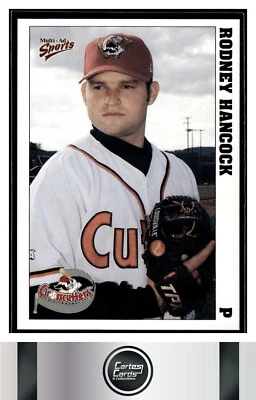 Rodney Hancock 1999 Multi-Ad Williamsport Crosscutters #8 Pirates - Image 1 of 2