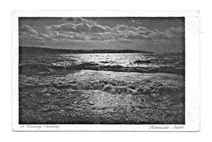 German WW I 1916 RPPC Sturmische Nacht (Stormy Night) Scene - Picture 1 of 2