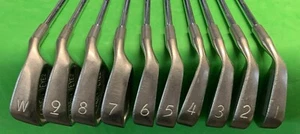 EXCELLENT Ping Eye 2 Iron Set Pat Pend Upside Down 1-PW (#s Match ex 1,2,7) PE95 - Picture 1 of 5