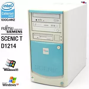 PC Computer Fujitsu SIEMENS SCENIC T i815E D1214 Celeron 1000MHZ Windows 98 - Picture 1 of 7