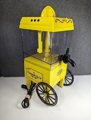 Vtg Nostalgia Electrics LJS-402 Old-Fashioned Lemonade Juice Stand Cart Server • 29.95$