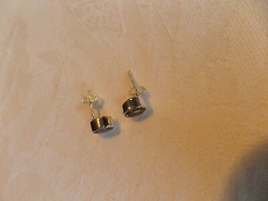 925 Sterling Silver Mystic Mercury Topaz Stud Earrings lab-created Pair 1 - Picture 1 of 3