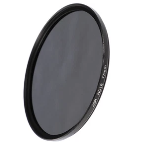 77mm Neutral Density ND ND16 Filter 4 Stops (1.2) Optical Glass Lens For Camera - Picture 1 of 8
