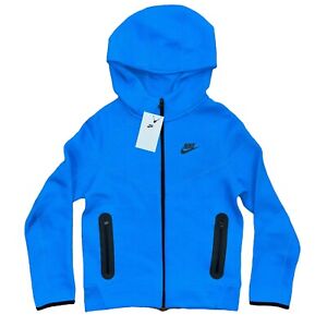 Nike Tech Fleece Blue Full Zip Hoodie Jacket, Size Medium NWT FD3285-435