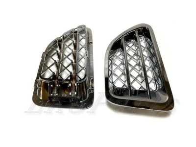 Land Rover Range Sport SC 06-09 Front Fender Side Grill Grille Vent Set Chrome - Image 1 of 4