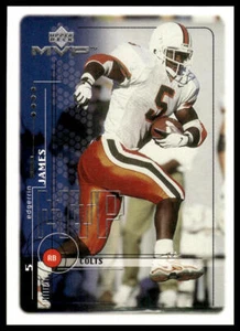 1999 Upper Deck MVP #206 Edgerrin James RC Indianapolis Colts - Picture 1 of 2