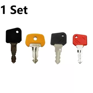 4x SCHLÜSSEL 701 702 801 530 Gabelstapler Für JUNGHEINRICH AMEISE KOMATSU MIC AE - Bild 1 von 2