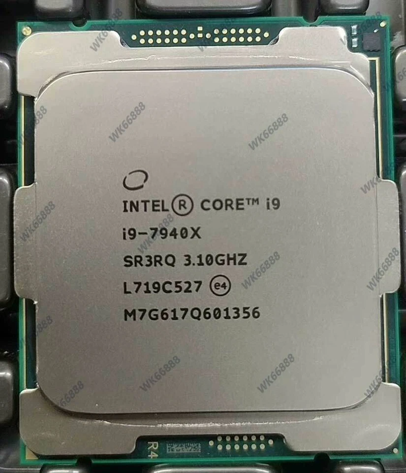 Intel Core i9-7940x CPU Processor 3.1GHz 14-Core 19.25mb x299 X series lga-2066 - Image 1 of 1