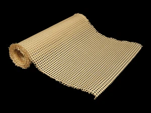 1 lfd. Mtr. (B 90 cm) Viennese mesh made of paper fabric, honeycomb mesh, pickle - Picture 1 of 2
