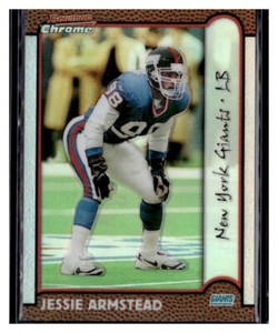 Jessie Armstead 1999 Bowman Chrome 47   Refractors