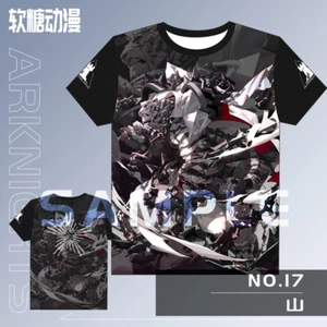 Camiseta Arknights Mountain Cosplay Mangas Cortas Cuello Redondo Harajuku Otaku #15 - Imagen 1 de 2