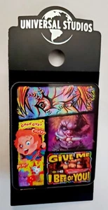 CHUCKY UNIVERSAL STUDIOS HALLOWEEN HORROR NIGHTS 2023 EXCLUSIVE PIN GOOD GUYS - Bild 1 von 2