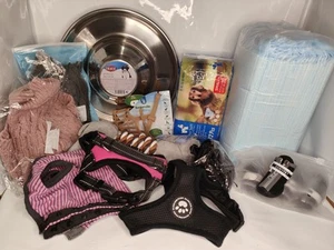 Job Lot Animal Small Dog Harness Pads Bowl Dog Shoes Toy Clothes - Picture 1 of 6