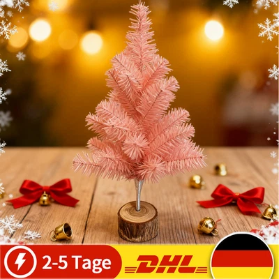 60cm Mini Weihnachtsbaum klein Künstlicher Tannenbaum Tischplatte Dekoration - Bild 1 von 4