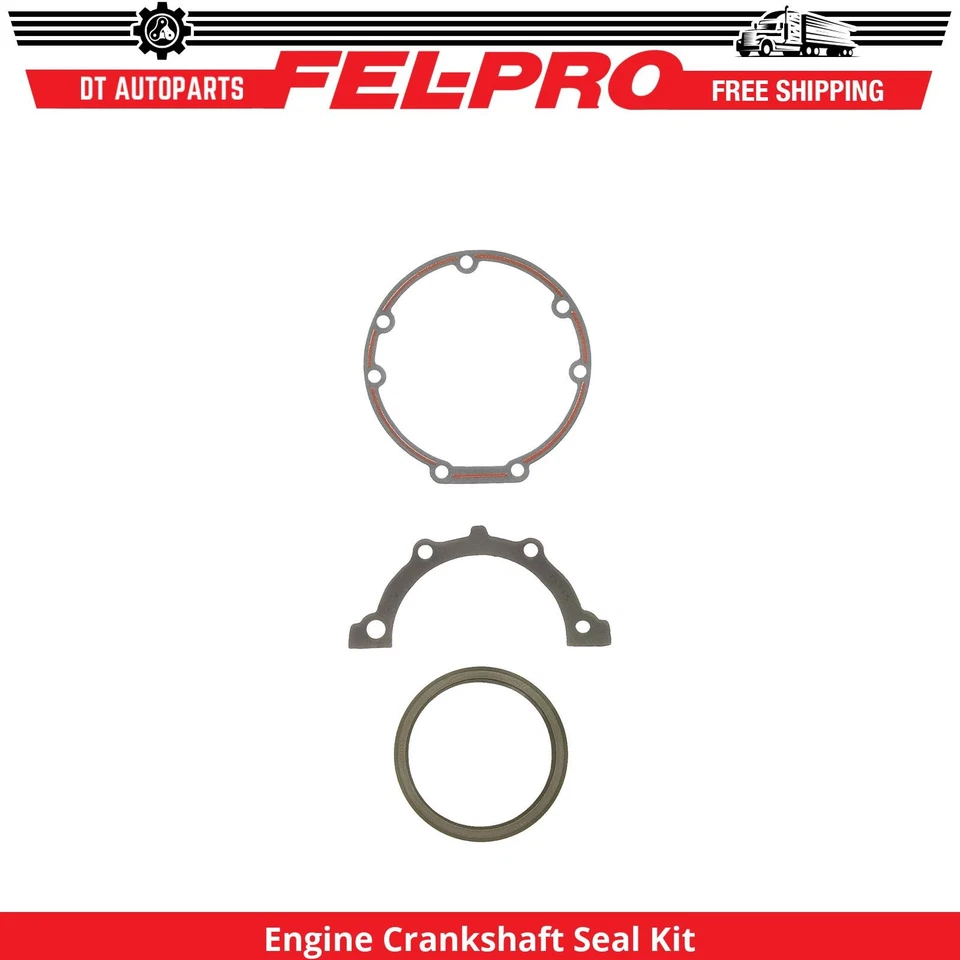 Kit de sellado de cigüeñal trasero Fel-Pro para Chevrolet K3500 1988-1995 5,7 L motor V8 Foto 1 de 1