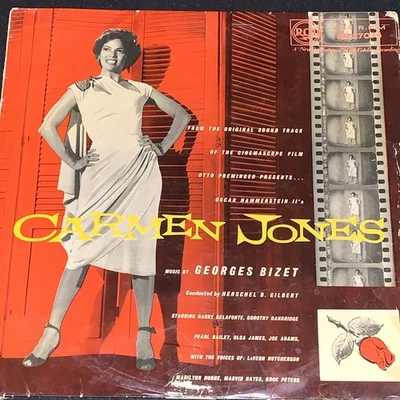 Carmen Jones - Georges Bizet (Original Soundtrack): Vinyl LP. RCA, UK. 1954. EX - Image 1 of 4