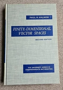 Finite-dimensional Vector Spaces - Paul R. Halmos - 2nd Edition - 1958 - Imagen 1 de 5