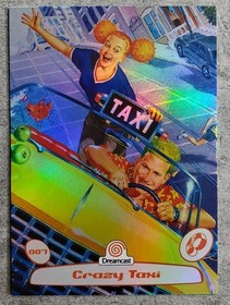 Sega Dreamcast Trading Card #7 Crazy Taxi Limited Run Games 2025