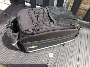 TOPEAK MTS Trunkbag EX Rack Top Bag with Bottle Holder BLACK commuter touring B - Picture 1 of 7