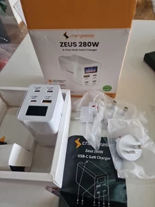 Chargeasap ZEUS 280W 4-port Wall GaN Charger - Picture 1 of 3